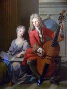 Jjean-Marc nattier The Music Lesson oil painting